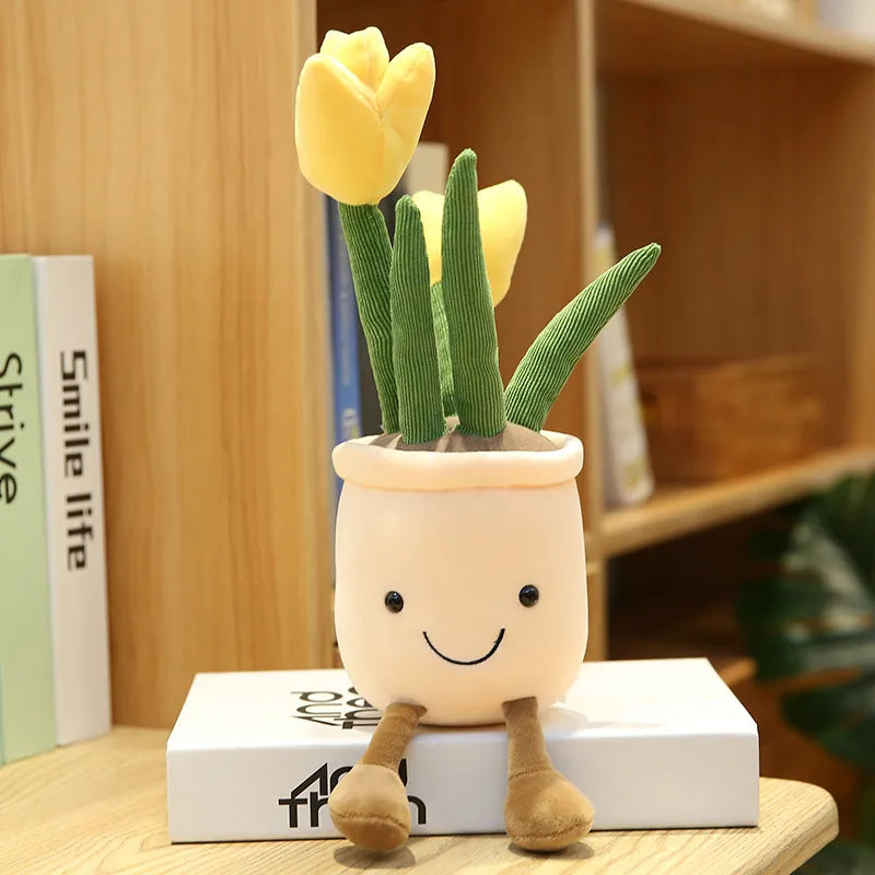 Joyful Tulip Plush Ornament