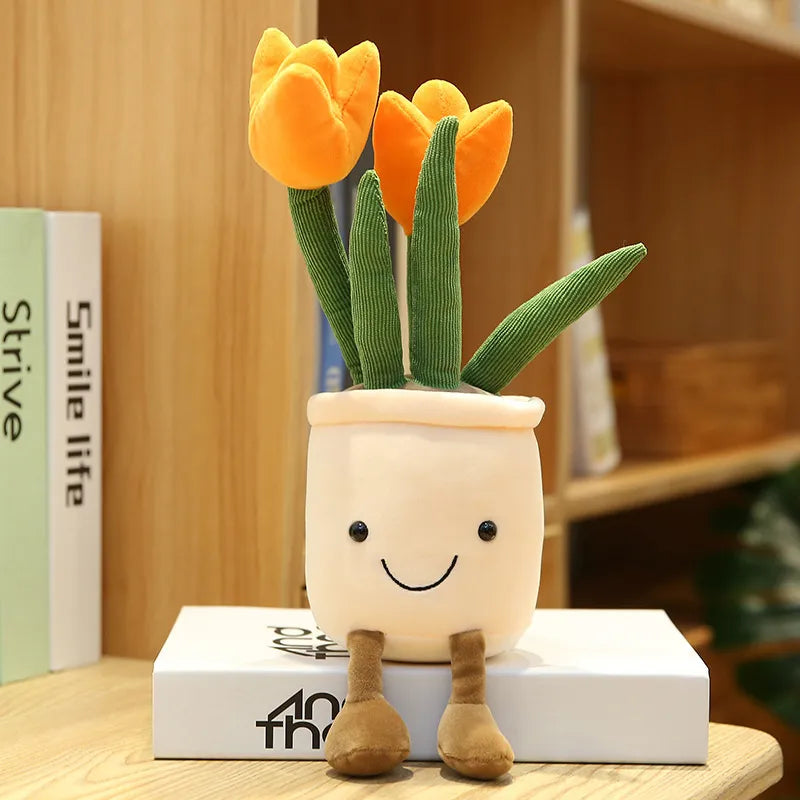 Joyful Tulip Plush Ornament