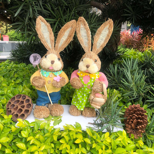 Garden Bunny Easter Accents