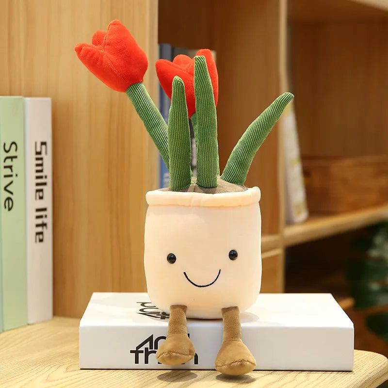 Joyful Tulip Plush Ornament