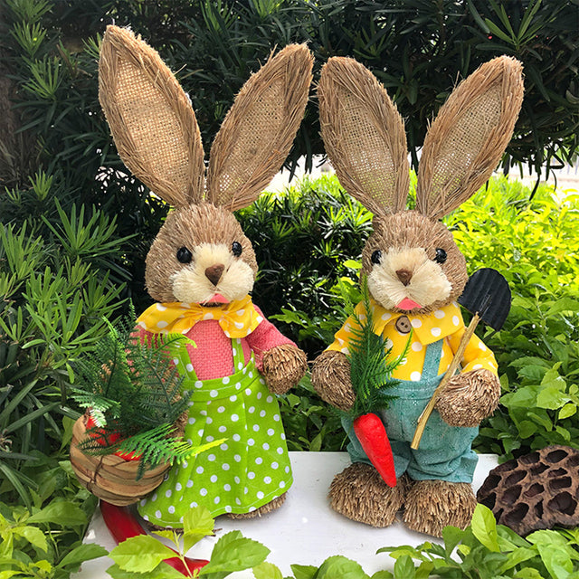 Garden Bunny Easter Accents