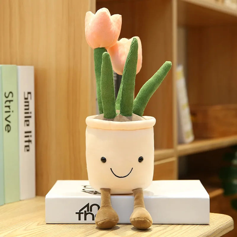 Joyful Tulip Plush Ornament