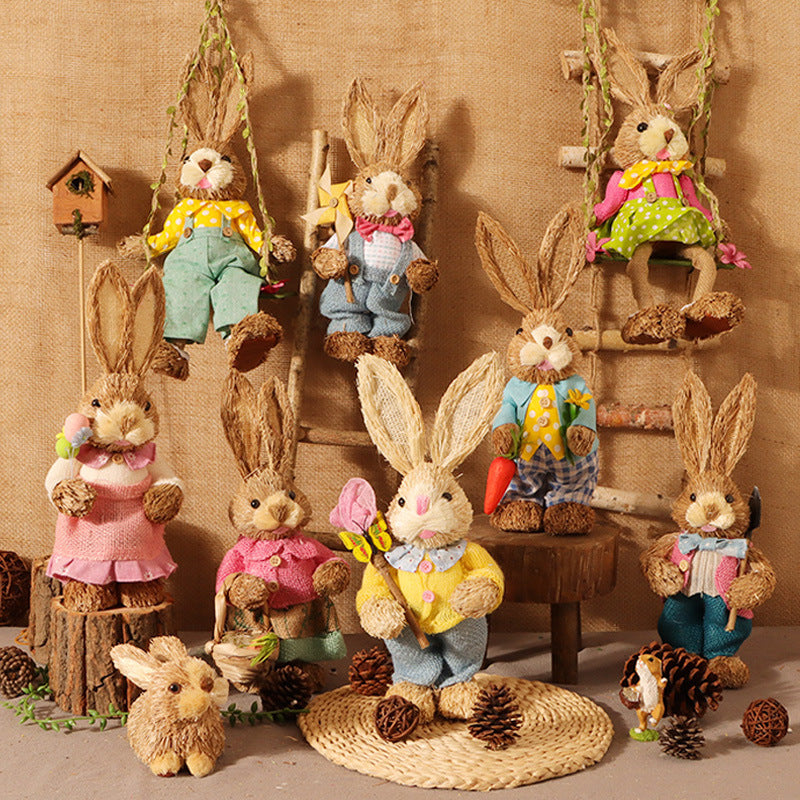 Garden Bunny Easter Accents