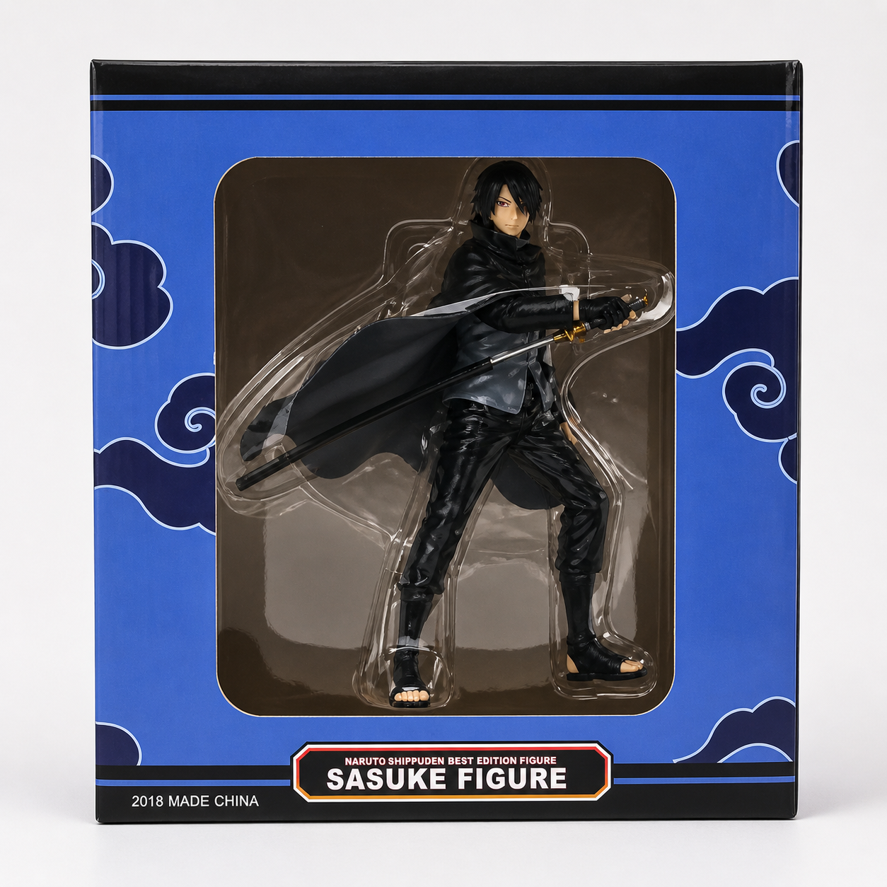 Naruto Shippuden Sasuke Uchiha Boxed Figure Collectible