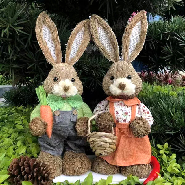 Garden Bunny Easter Accents