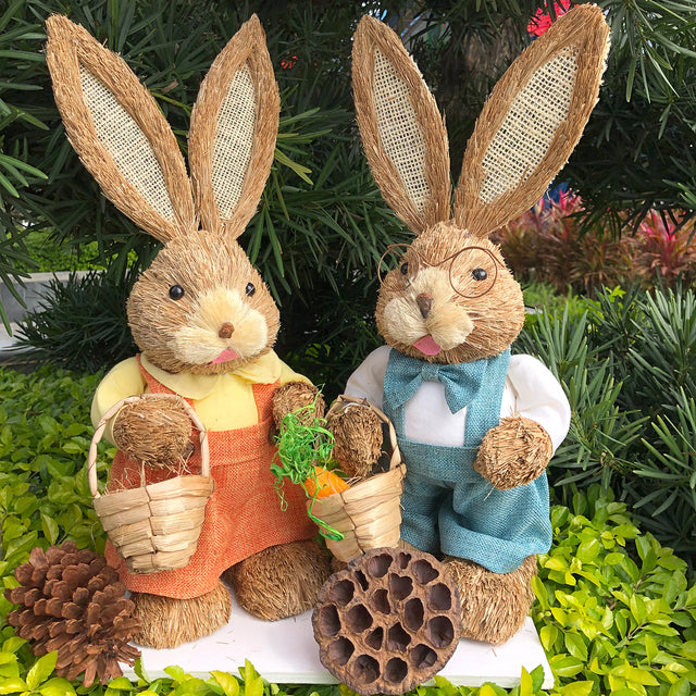 Garden Bunny Easter Accents