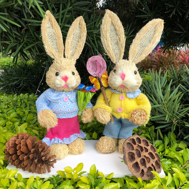 Garden Bunny Easter Accents